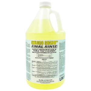 Chloro Guard Final Rinse Food Prep Cleaning Solution - QCC-429-4