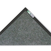 EcoStep Wiper Mat, Rectangular, Charcoal Gray Cut Pile Surfa