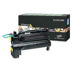 C792a1yg Return Program Toner, 6,000 Page-Yield, Yellow
