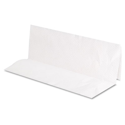 Folded Paper Towels, Multifold, 9 x 9.45, White, 250 Towels/