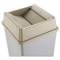 Untouchable Square Swing Top Lid, Plastic, 20.13w X 20.13d X