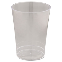 Comet Plastic Tumblers, 10 Oz, Clear, 25/pack, 20 Packs/cart
