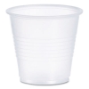 High-Impact Polystyrene Cold Cups, 3.5 oz, Plastic, Transluc