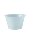 Polystyrene Portion Cups, 4 oz, Plastic, Translucent, 250/Ba