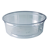 Recycleware Round Deli Container, 8 oz, 4.6" Diameter x 1.7"