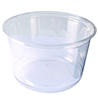 Recycleware Round Deli Container, 16 oz, 4.6" Diameter x 3"