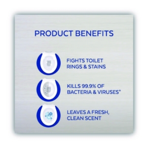 Disinfectant Toilet Bowl Cleaner, Atlantic Fresh Scent, 24 o