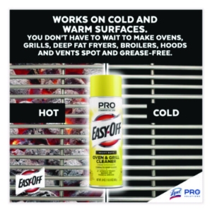 Oven and Grill Cleaner, 24 oz Aerosol  Spray, 6/Carton