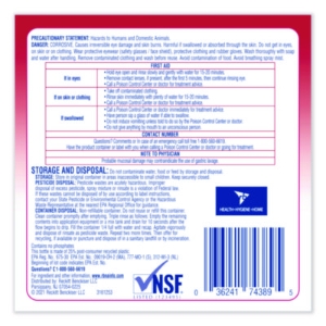 No Rinse Sanitizer Concentrate, Unscented, 1 gal Bottle, 4/C