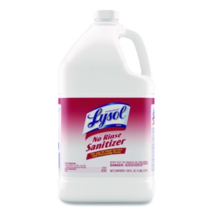 No Rinse Sanitizer Concentrate, Unscented, 1 gal Bottle, 4/C