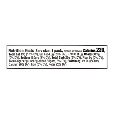Ritz Bits, Cheese, 1.5 Oz Packs, 60/carton