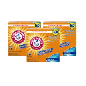 Powder Laundry Detergent, Clean Burst Scent, 9.86 lb Box, 3/