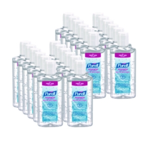 Advanced Hand Sanitizer Refreshing Gel, 4 oz Flip-Cap Bottle