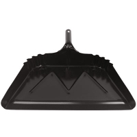 Heavy-Duty Commercial Dust Pan, 16 X 15.5, 5.38" Handle, 20-