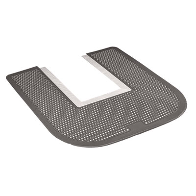 Disposable Urinal Floor Mat, U-Shaped, Orchard Zing Scent, G