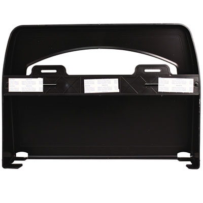 Toilet Seat Cover Dispenser, 16.4 X 3.05 X 11.9, Black, 2/ca