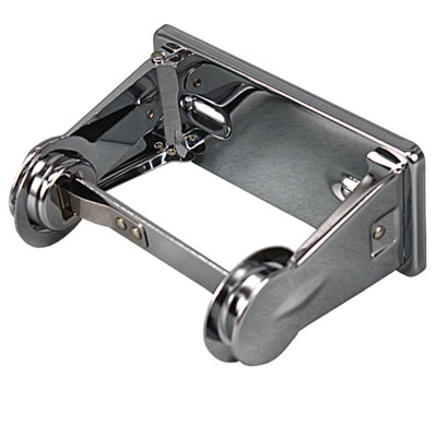 Single Roll Toilet Tissue Dispenser, 6.5 X 4.5 X 2.75, Chrom