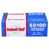 Interfolded Foil Sheets, 55 Gauge, 8 x 10.75, 500/Box, 6 Box