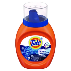 Plus Bleach Alternative Liquid Laundry Detergent, HE Compati