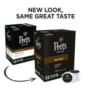 French Roast Coffee K-Cups, 22/box