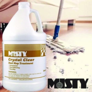 Crystal Clear Dust Mop Treatment, Slightly Fruity Scent, 1 G