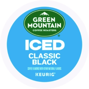Classic Black Brew Over Ice Coffee K-Cups, 24/box