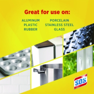 Steel Wool Soap Pads, Steel, 4/Box, 24 Boxes/Carton