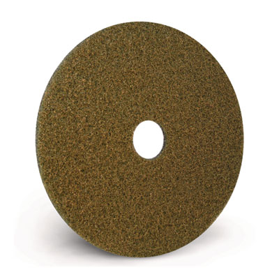 Black Diamond 1500 Grit Diamond Pad, 20" Diameter, Black and