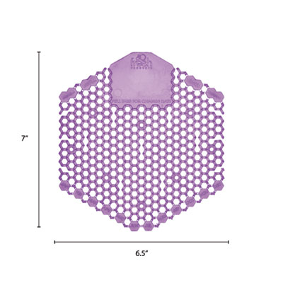 Wave 3D Urinal Deodorizer, Fabulous Scent, Purple, 58 g, 10/