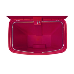 Streamline Resin Step-On Container, Front Step Style, 8 gal,