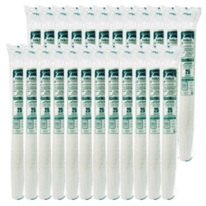 Thermoguard Insulated Paper Hot Cups, 24 oz, White Sustainab