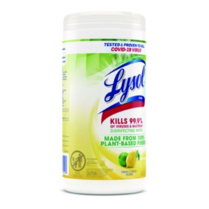 Disinfecting Wipes II Fresh Citrus, 1-Ply, 7 x 7.25, White,