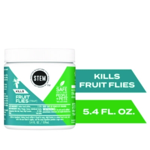 STEM Fruit Flies Trap, 5.4 oz Jar, 8/Carton