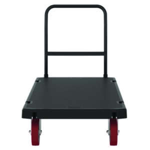 Resin Platform Truck, 1,600 lb Capacity, 30.25 x 64.5 x 41,