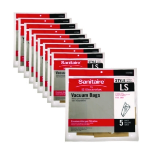 Commercial Upright Vacuum Cleaner Replacement Bags, Style LS
