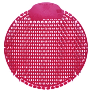 Slant7 with Terminator Urinal Screen, Forest Scent, Red, 5/B