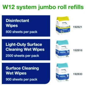 Stainless Steel Wet Wipe Stand, 15 x 15 x 37.25, Stainless S