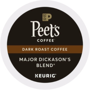 Major Dickason's Blend K-Cups, Regular, 88/Carton
