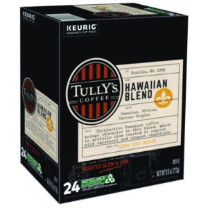 Hawaiian Blend Coffee K-Cups, 24/box