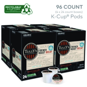 French Roast Decaf Coffee K-Cups, 96/carton