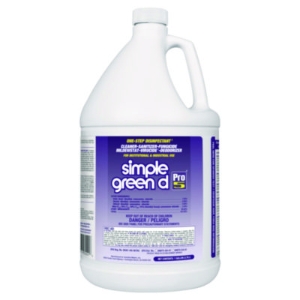 d Pro 5 Disinfectant, Unscented, 1 gal Bottle, 4/Carton