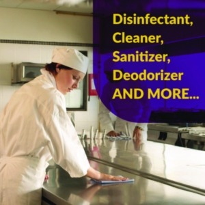 d Pro 5 Disinfectant, Unscented, 1 gal Bottle