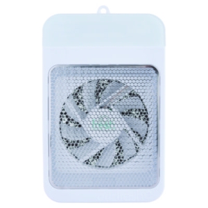 Ourfreshe Dispenser, 2.71 X 4.19 X 6.68, White