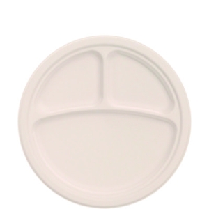 Compostable Molded Fiber Dinnerware, ProPlanet Seal, 3-Compa