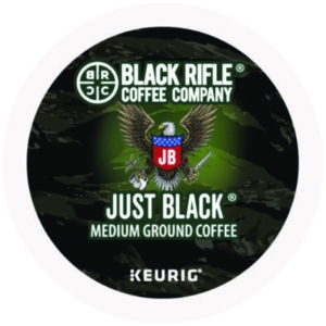 Just Black Coffee K-Cups, 22/Box
