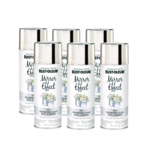 Specialty Mirror Effect Spray Paint, High Gloss Mirror, 6 oz
