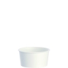 Double Poly Paper Food Container, 6 oz, 3.83" Diameter x 1.9