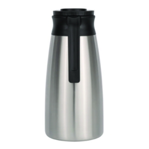 Thermal Vacuum Pitcher, 64 oz, Stainless Steel/Black