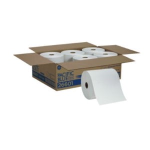Pacific Blue Basic Recycled Paper Towel Roll, 1-Ply, 7.88" x