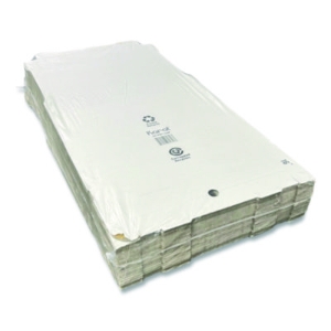Corrugated Pizza Boxes, 16 x 16 x 1.97, White/Brown, 50/Cart